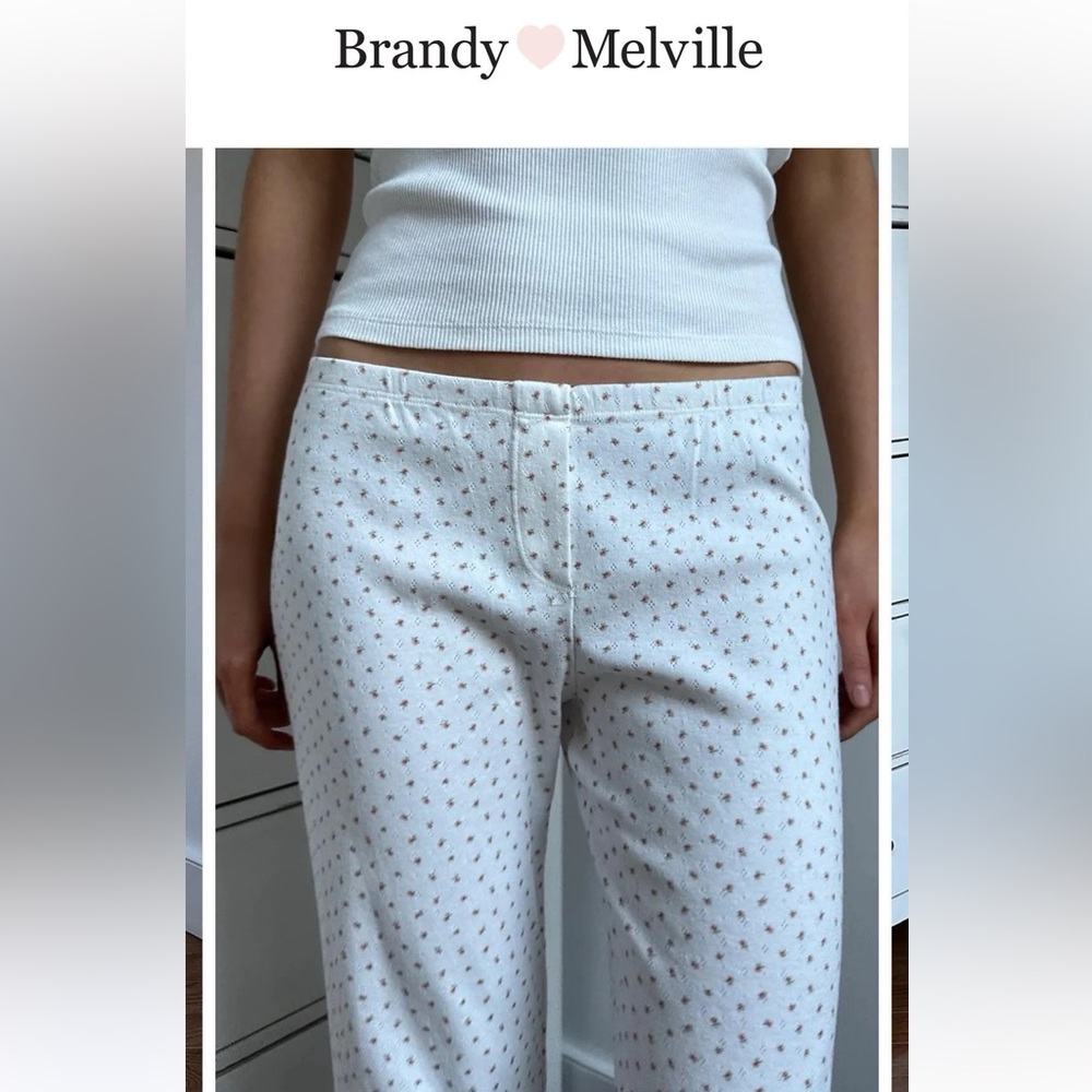 Brandy Melville Kiera Floral Pajama Pants